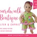 Bitty Baby Doll Clothes Printable Sewing Pattern 15 Inch - Etsy Australia