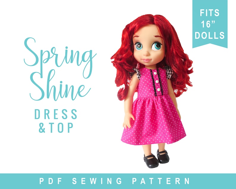 Animator Doll Clothes Sewing Pattern to fit Animators Doll   image 1