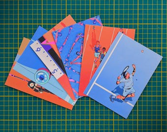 Postcards "Astralympics"