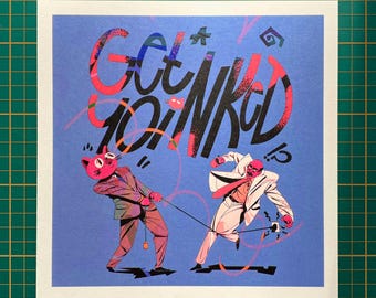 Get Yoinked! - Funny illustration by DominikG