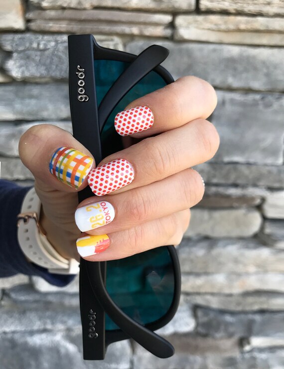 Tokyo Nail Wraps Etsy