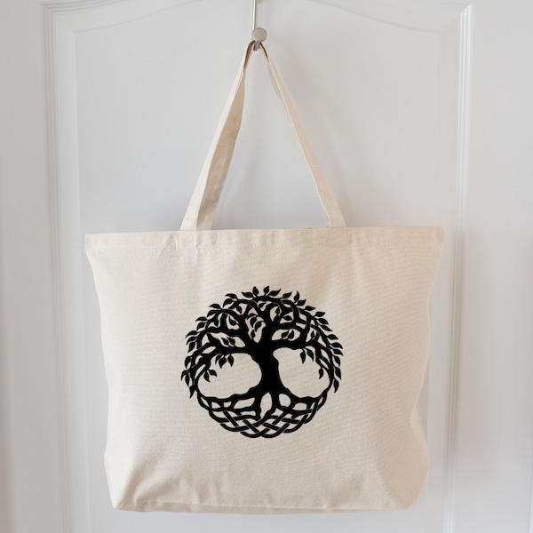Tree of Life Tote Bag, Great Gift, Gusseted Tote