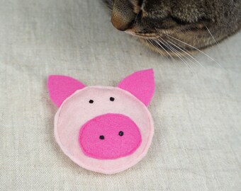 Pig Catnip Toy for Cats