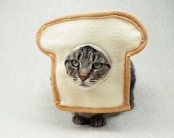 Bread Cat Costume for Cats