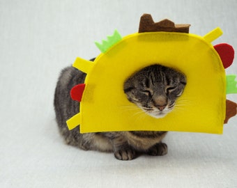 Taco Costume for Cats