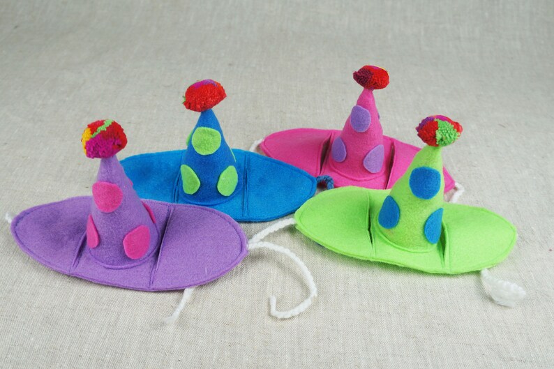 Birthday Party Hat For Cats ANY COLOR Etsy