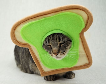 Avocado Toast Costume for Cats