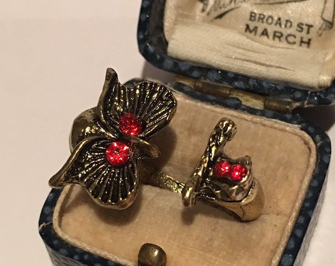 Owl Ring, Costume Owl Ring, Owl design Ring, Owl Jewellery, Owl Gold Ring, Gold Owl ring.