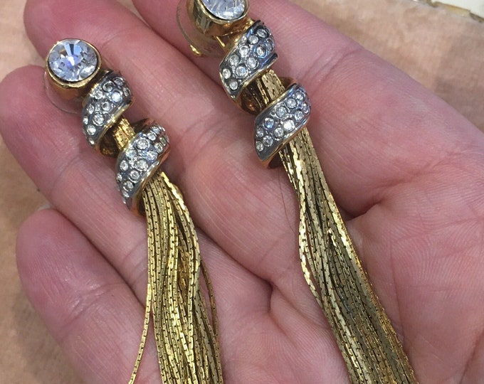 Vintage Earring's with wonderful design and style by Joan River's, rare fabulous design