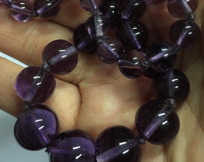 Vintage Amethyst necklace with fabulous design