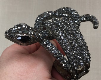 Vintage Snake Bracelet, Costume Snake Bracelet, Snake Jewellery, Vintage Snake Bangle, snake Bracelet, Vintage Snake Bangle.