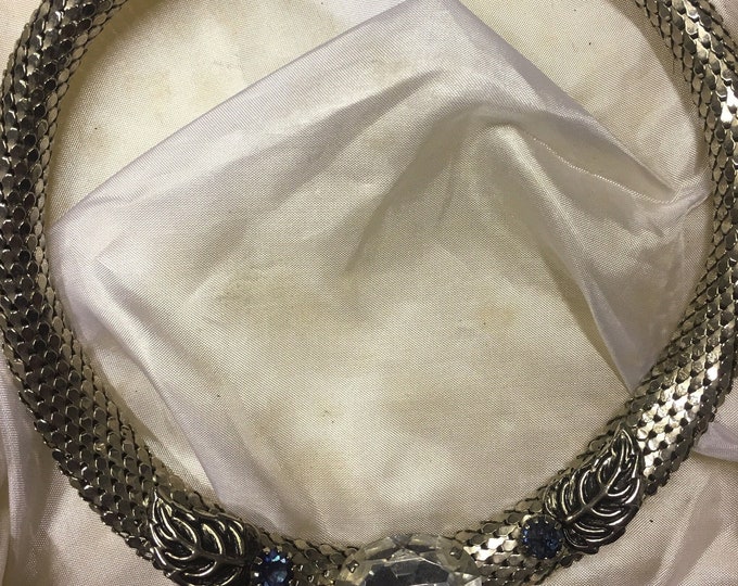 Vintage Costume Necklace, Statement necklace, Rare vintage Jewellery, exquisite design piece.