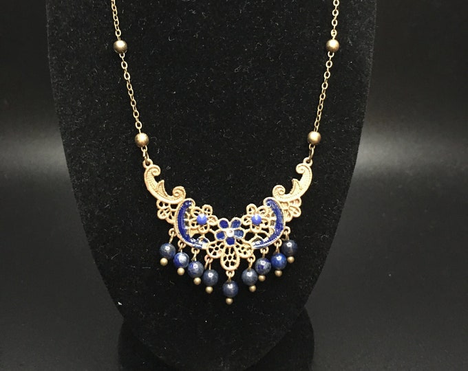 Vintage Necklace, Czech necklace, Czech Jewellery, Statement Jewellery, fantastic rare piece