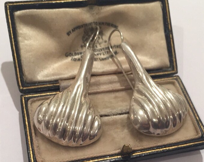 Silver Earrings, Vintage Silver earrings, fantastic design