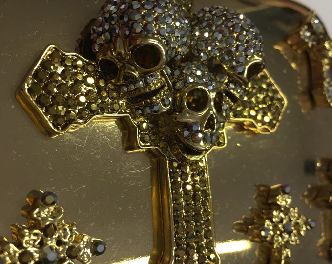 A magical rare vintage Skull bag by Butler and Wilson