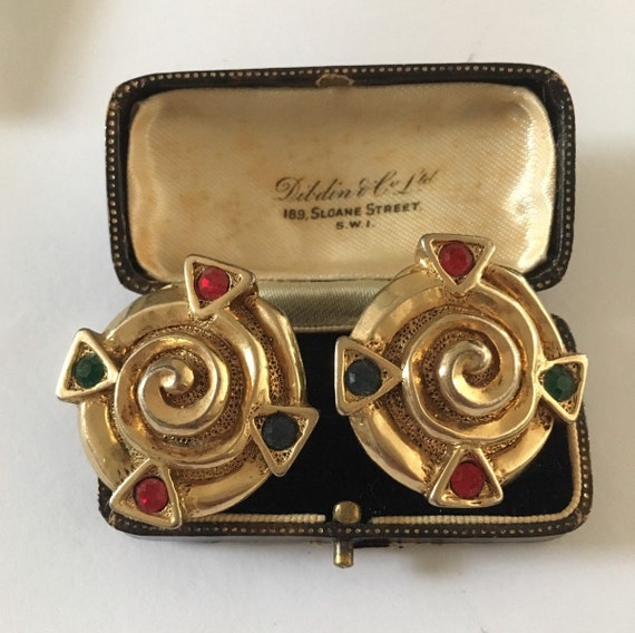 Vintage Earrings, Vintage Costume Earrings, Costum