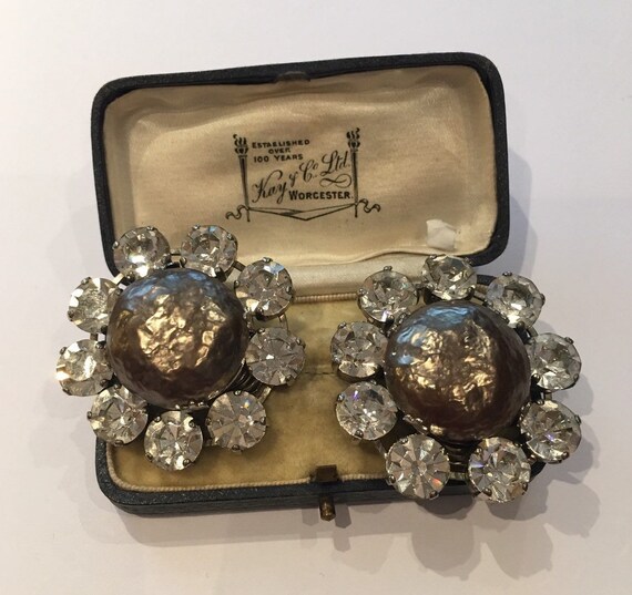 Vintage Earrings, Vintage Costume Earrings, Costum