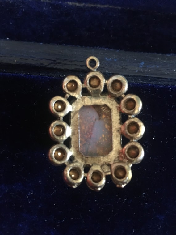 Vintage Fire Opal Dragons breath Necklace, Opal J… - image 6