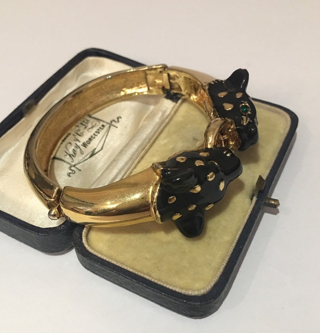 Vintage Panther bracelet, Panther Bracelet, Panther Jewellery, Panther