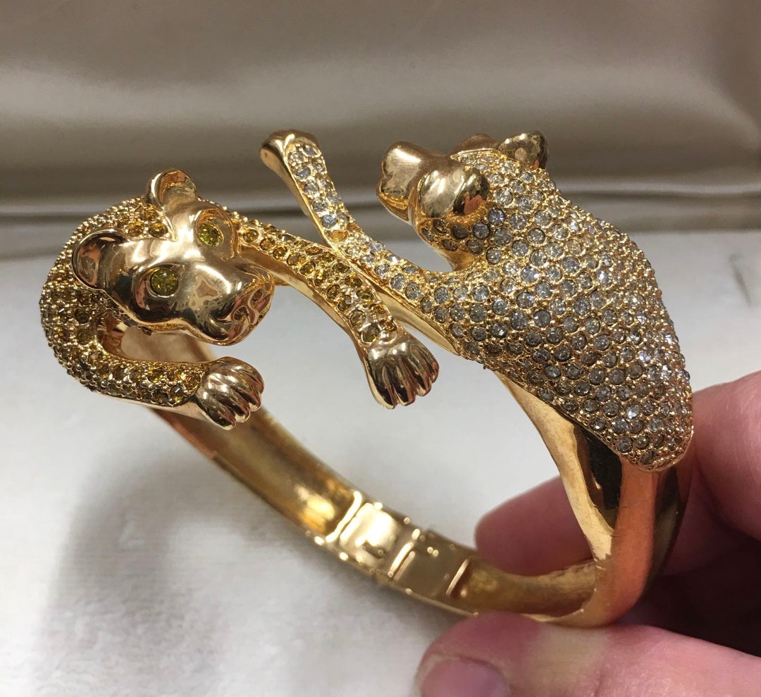 Bracelet Panthère Plaqué Or Réminiscence - Neuf Sans Emballage