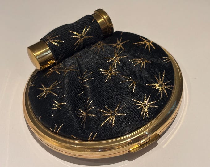 Vintage Compact, Compact, Vintage Gold Compact, beautiful rare collector's piece.