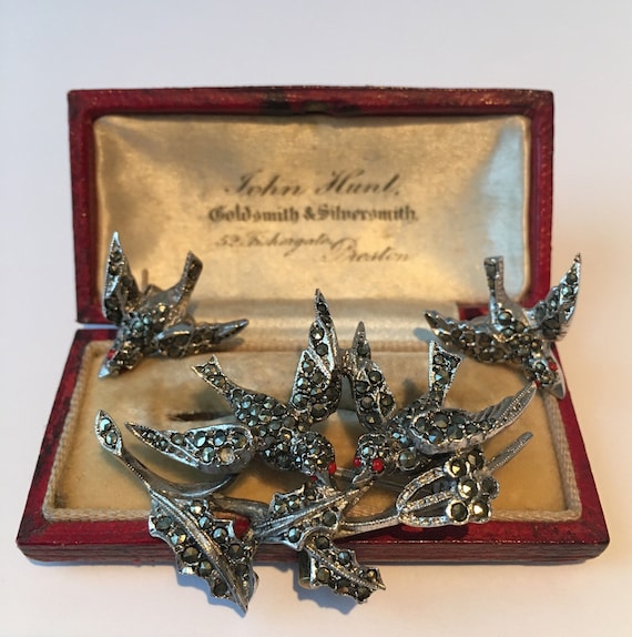 Vintage Bird Earring, Bird Brooch, Bird Earrings,