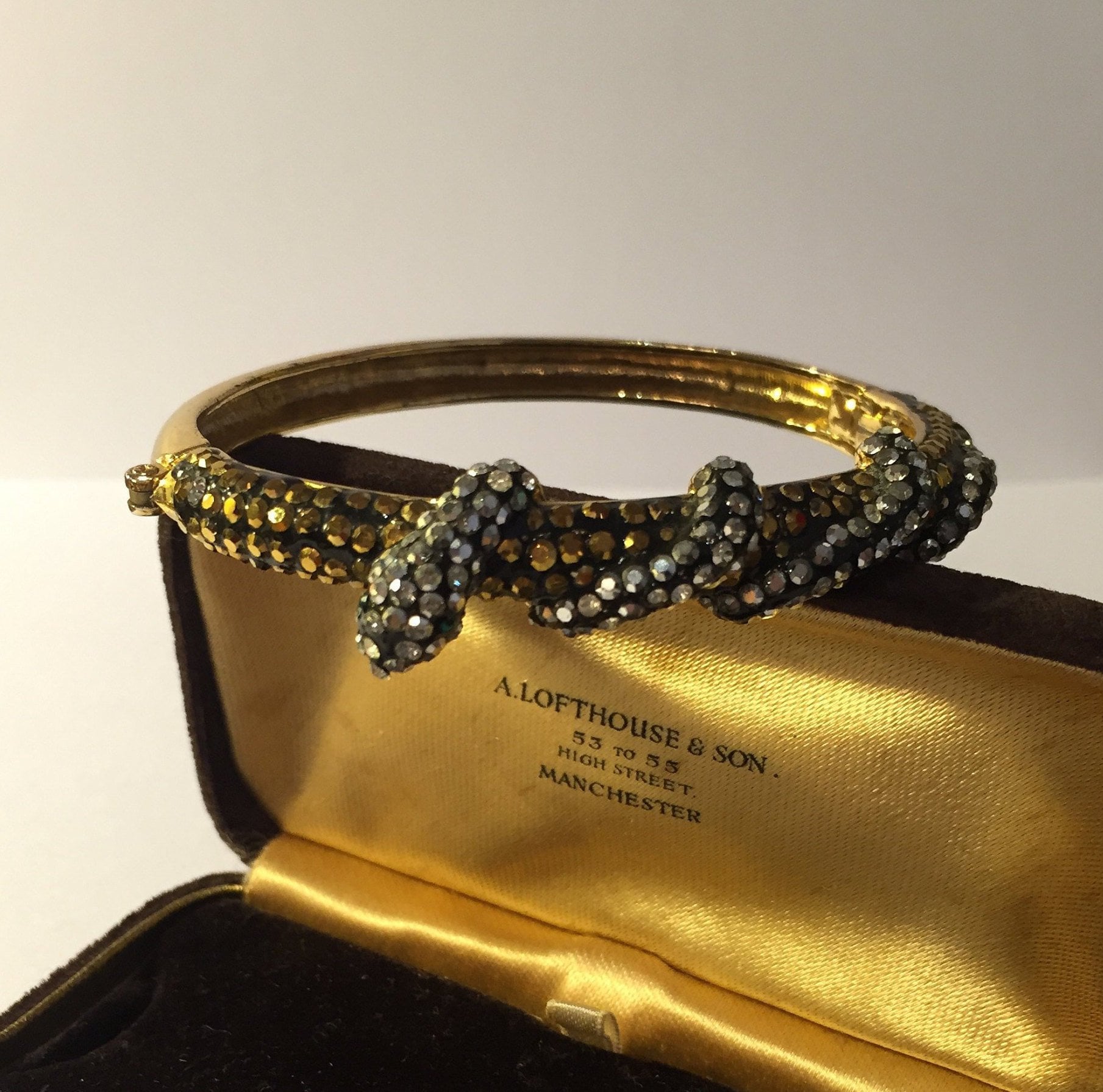 Snake Bracelet, Snake Bangle, Snake Jewellery, Vintage Snake Bangle