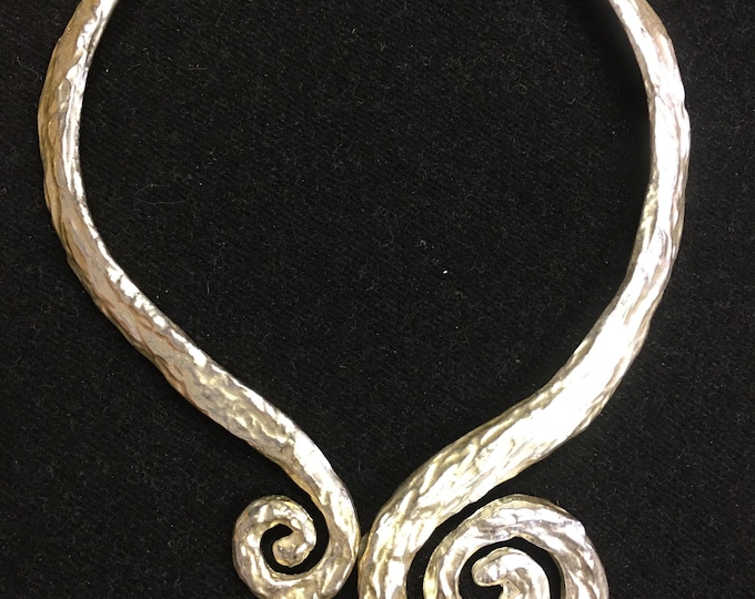 Vintage Modernist Necklace, Vintage  Abstract Necklace, Vintage rare Jewellery, divine statement piece.