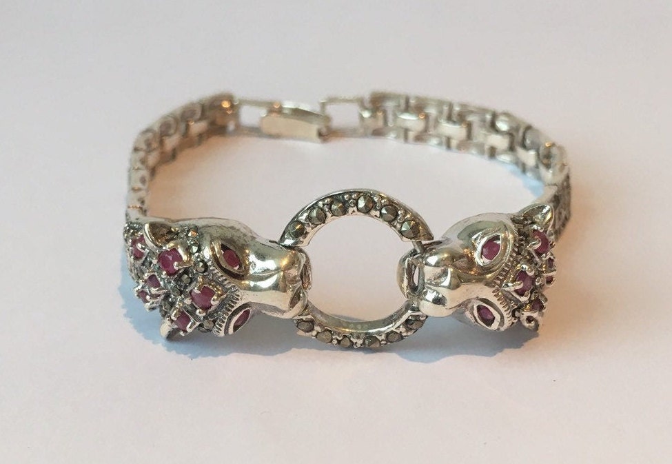 PANTHER BEADED BRACELET main image 0