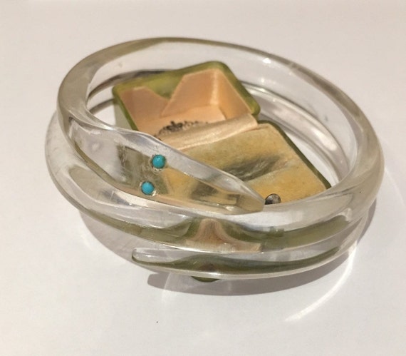 Vintage Snake Bangle, Snake Bracelet, Snake Jewell