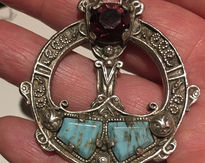 Vintage Celtic Necklace, Scottish Jewellery, Vintage Necklace, divine rare statement piece