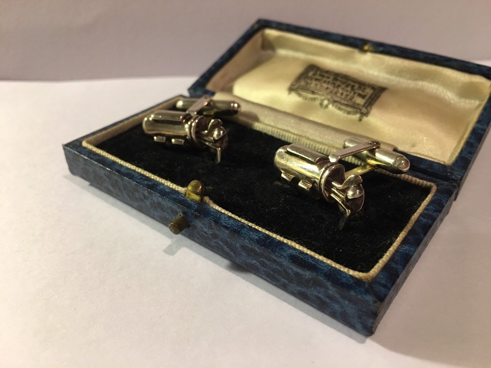 Vintage Golf Cufflinks ,Golf Cufflinks, Sporting Cufflinks, Sterling