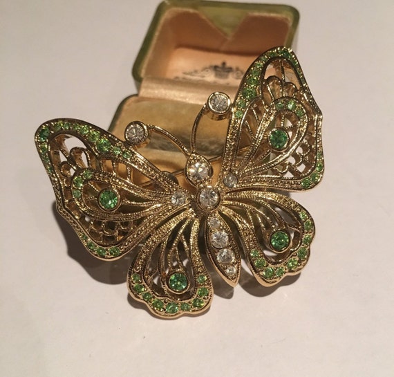 Vintage Butterfly Brooch, Vintage Ciro Butterfly G