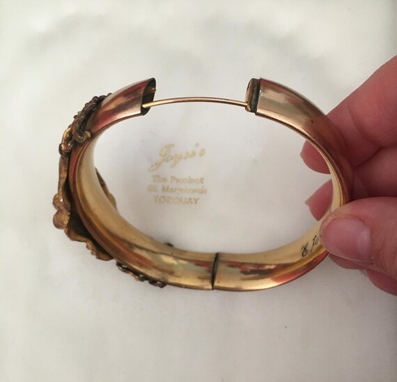 Victorian Bear Head Bangle, Rare Statement Bracel… - image 6