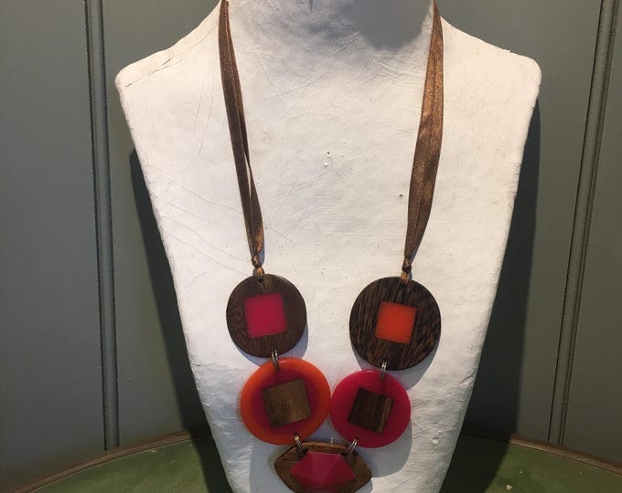 Vintage Costume Necklace,  Statement rare Jewellery