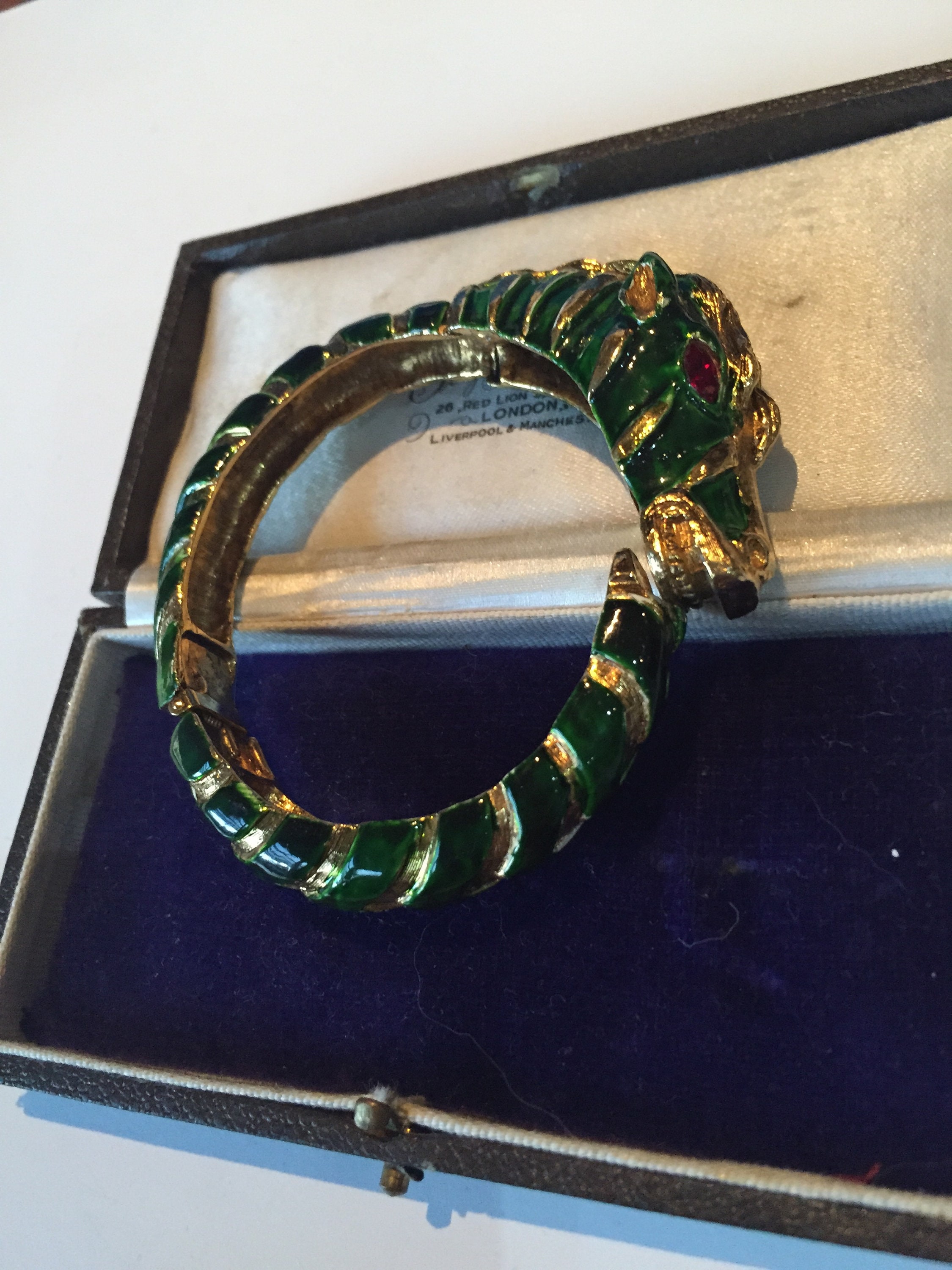 Zebra Bracelet, Vintage Zebra Bracelet, Fantastic item