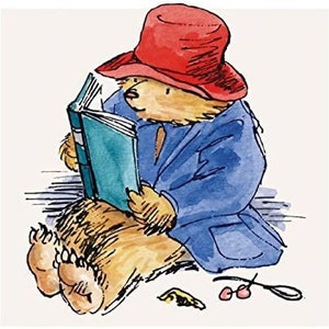Paddington Bear Reading Greeting Card Choose Son, Grandson, Bear-illiant, Blank image 1