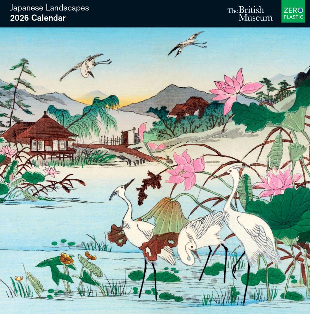 The British Museum - Japanese Landscapes - 2026 Wall Calendar - Etsy
