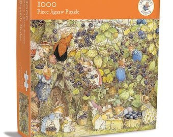Brambly Hedge - Harvest - 1000 Piece Jigsaw Puzzle with Full Image Poster