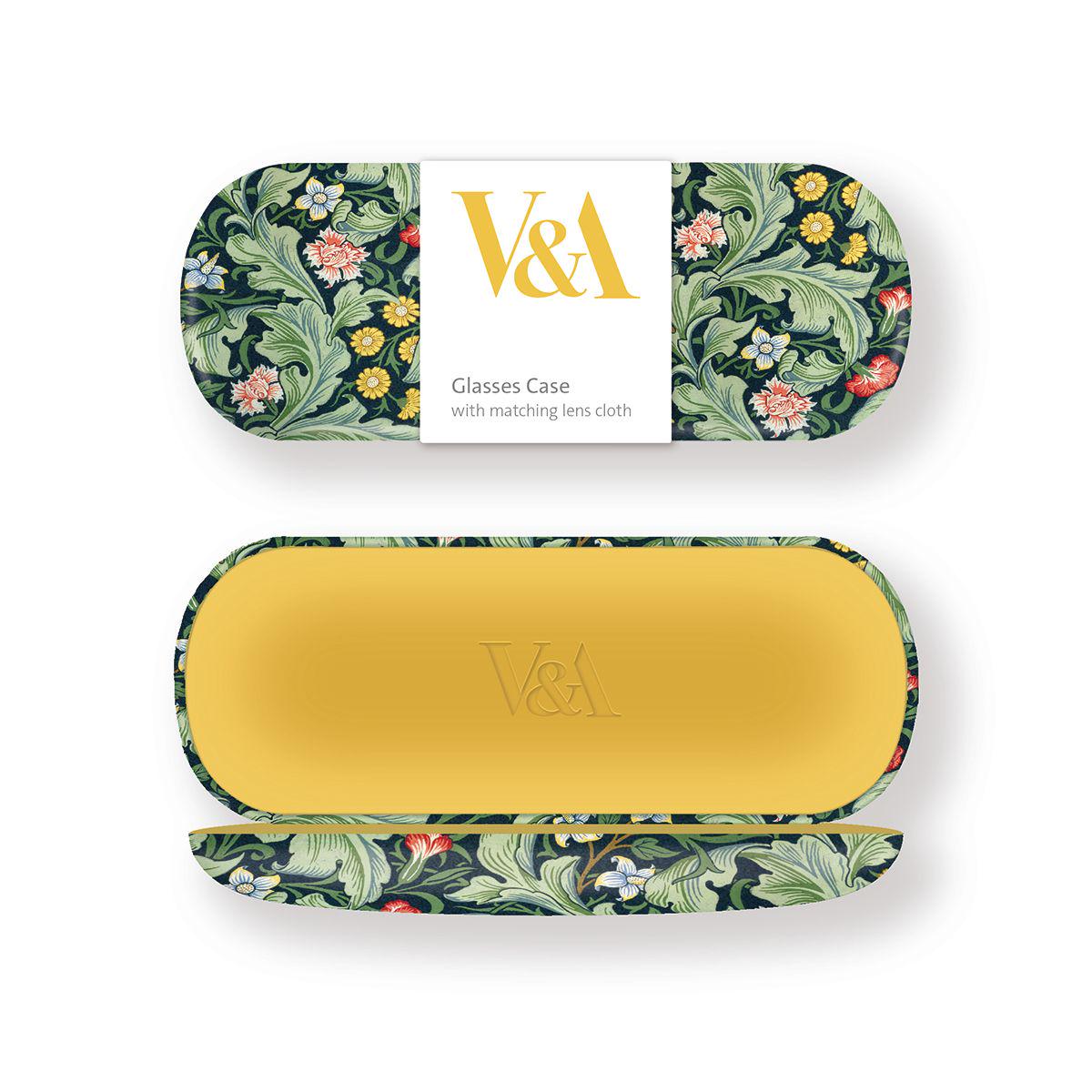 V&A William Morris and Friends - Glasses Case + Cloth - Leicester