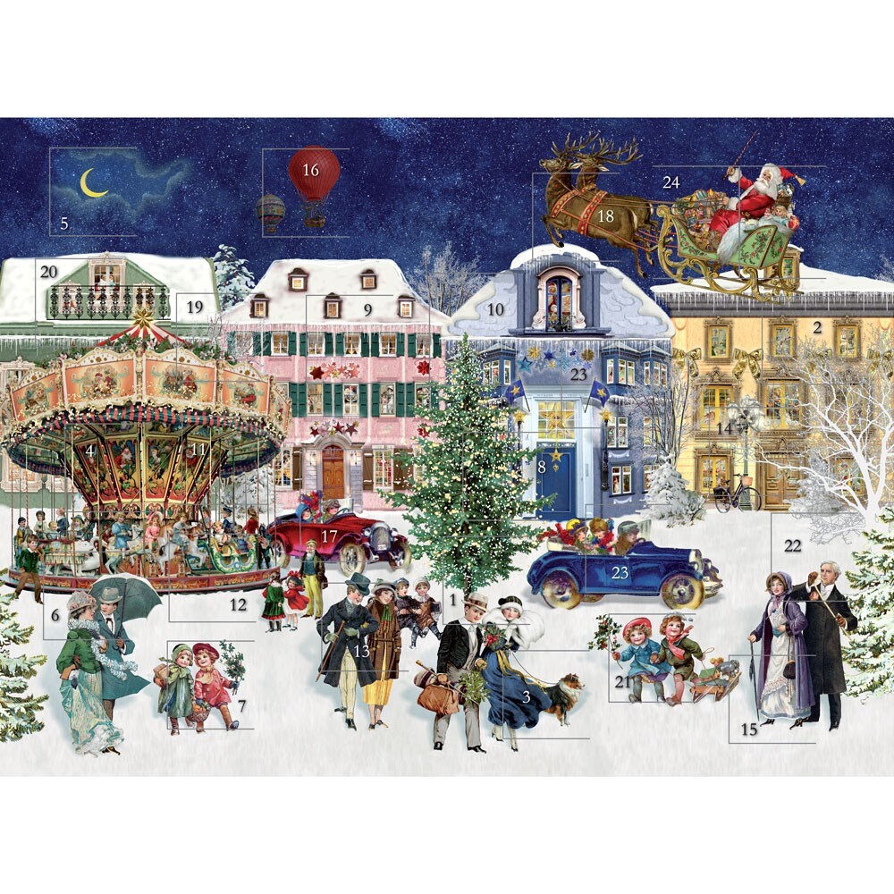 Traditional Advent Calendar 7 to Choose From Etsy UK