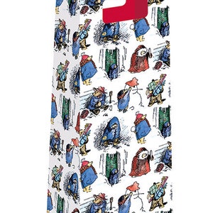 Paddington Bear Gift Bag or Tissue Paper Small, Medium, Large , Bottle all Occasion or Festive Christmas Festive Bottle