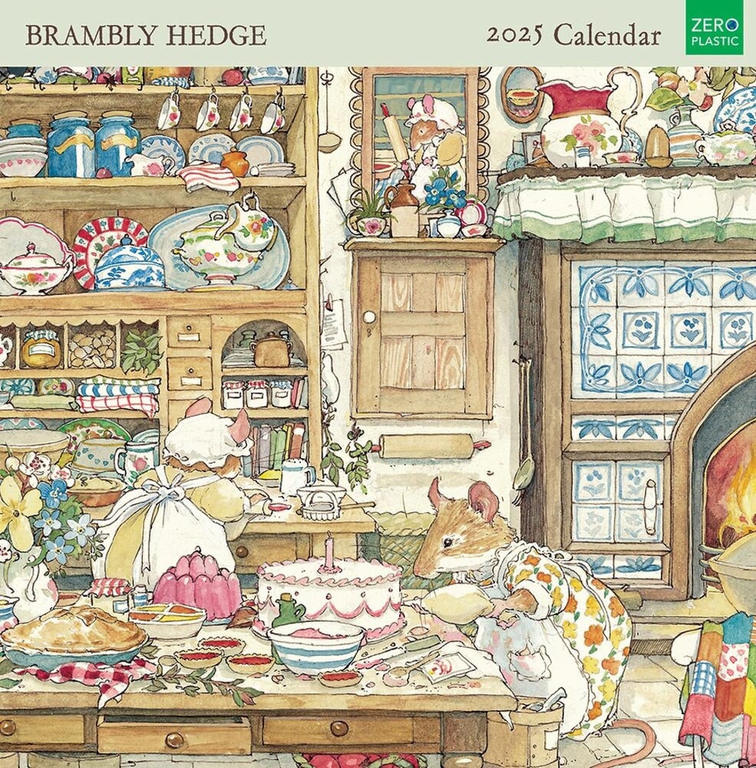 Brambly Hedge 2025 Wall Calendar Zero Plastic - Etsy