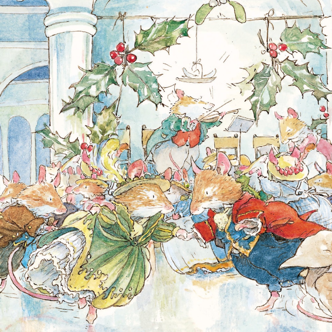 Brambly Hedge - Winter Ball - Pack of 8 Christmas Cards - Etsy Canada