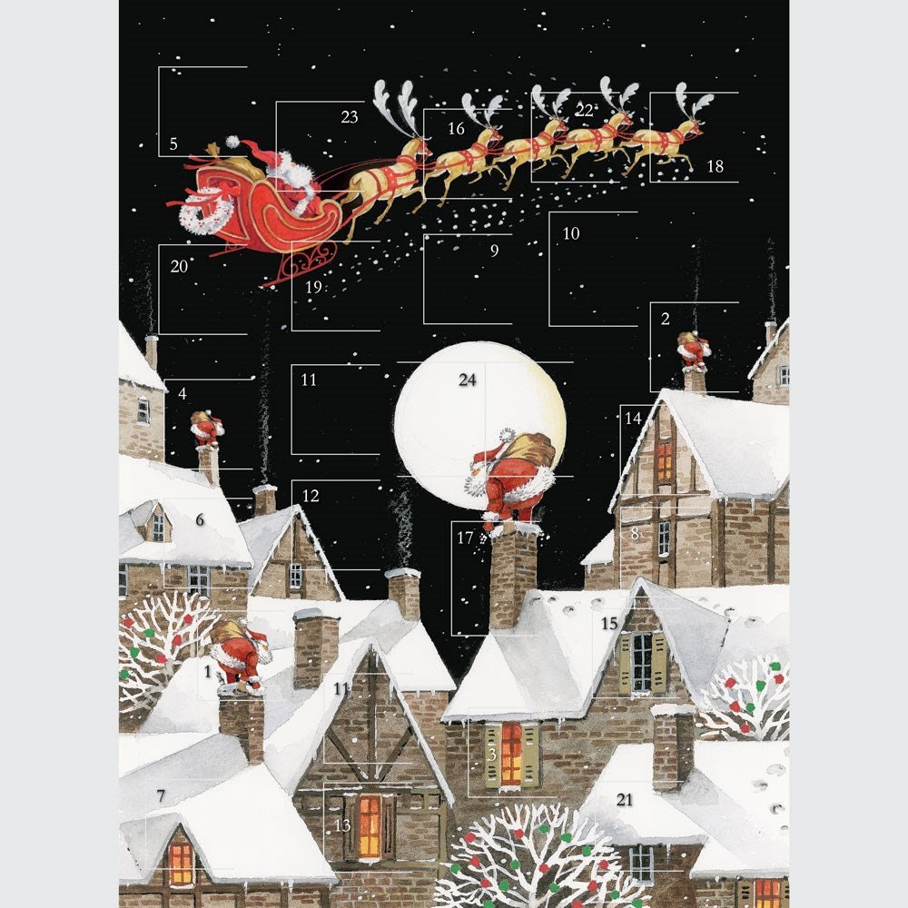Traditional Advent Calendar 7 to Choose From Etsy UK