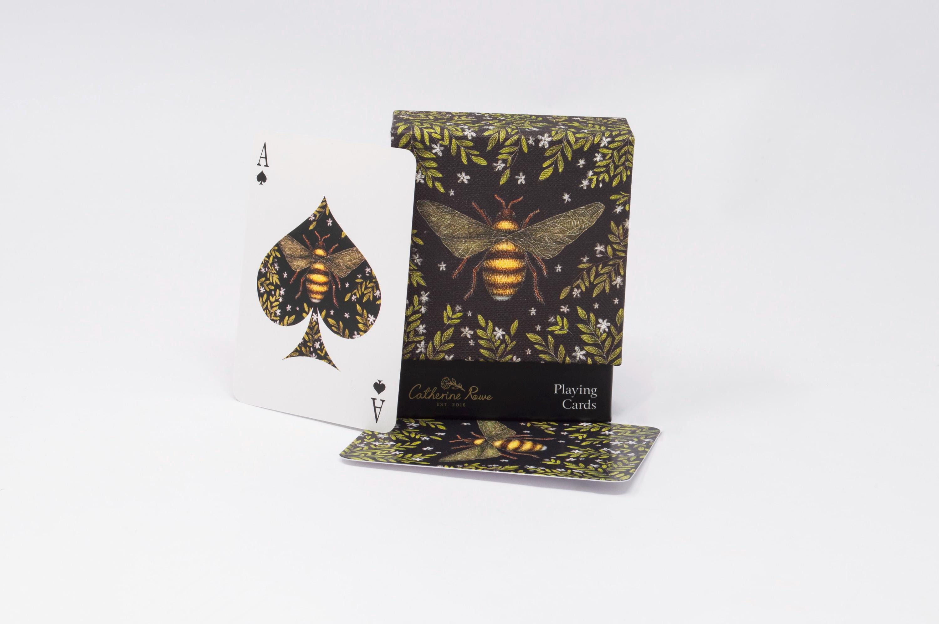 Catherine Rowe - Honey Bee - Playing Cards - Etsy