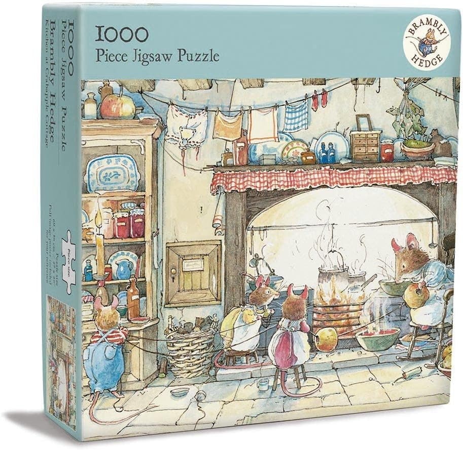 Brambly Hedge Kitchen at Crabapple Cottage 1000 Piece Jigsaw