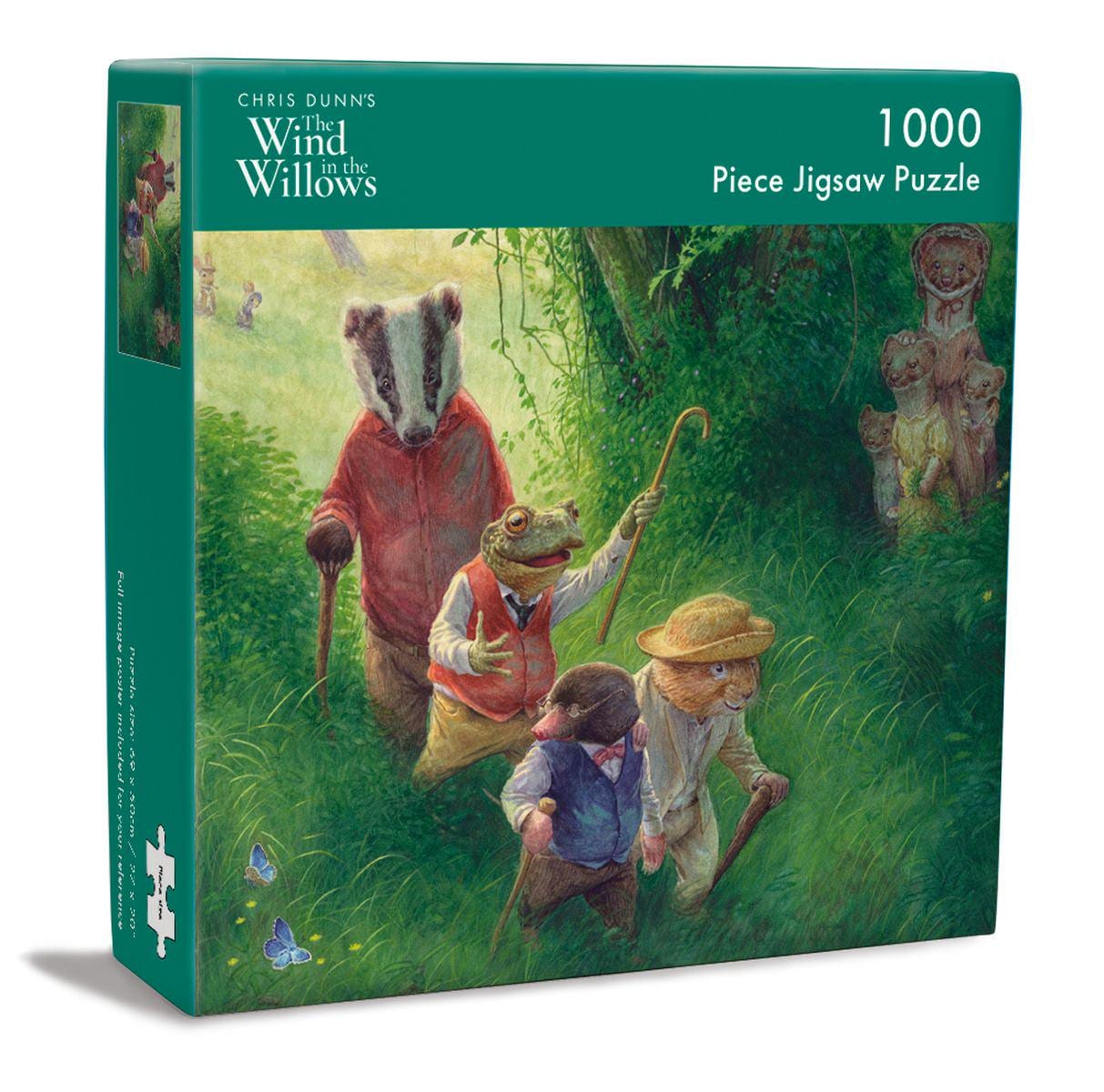 Wind in the Willows - Summer Evening Walk - 1000 Piece Jigsaw
