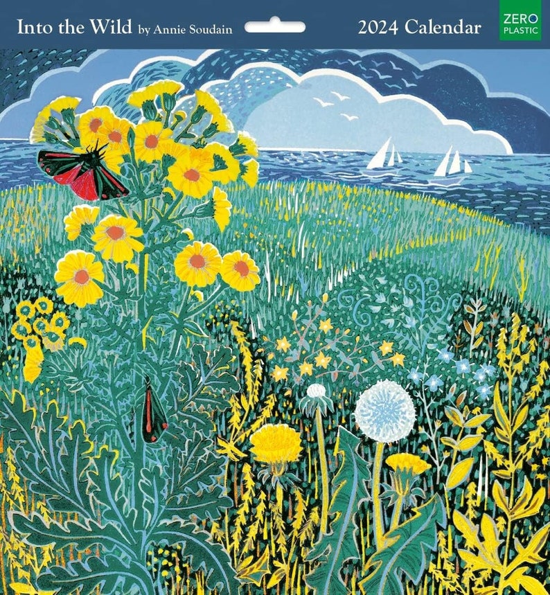 Annie Soudain 2024 Wall Calendar Into the Wild Etsy UK