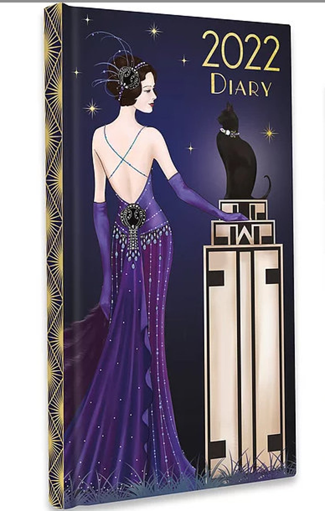 Claire Coxon Art Deco 2022 Slim Diary Etsy